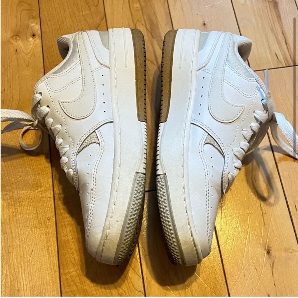 Nike Gamma Force Sneakers color is white/ gum size seven (7) - Picture 3 of 8